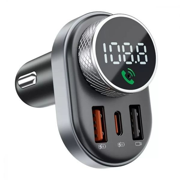 АЗП Proove FM Launcher Sound Link 30W (PD+QC3.0) Type-C+USB 50881 фото