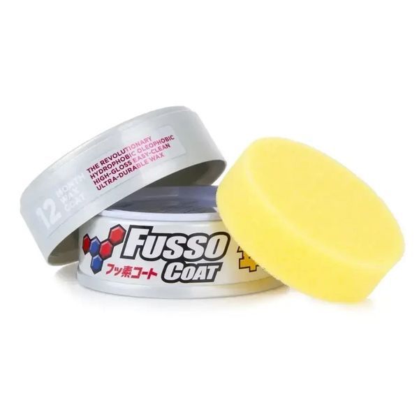 Твердый воск SOFT99 Fusso Coat 12 Mons Protection White 298 фото