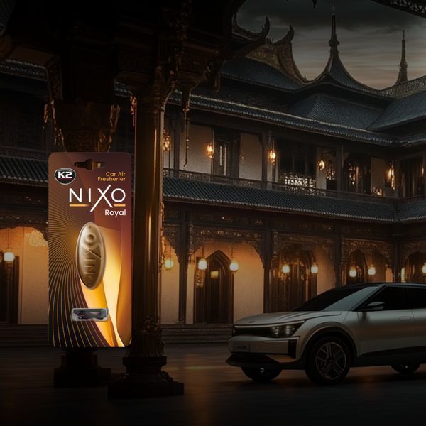 Ароматизатор для салону авто К2 Nixo Royal королівський схід 30 г K20784 фото