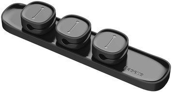 Тримач кабелів Baseus Peas Cable Clip Black 10206 фото