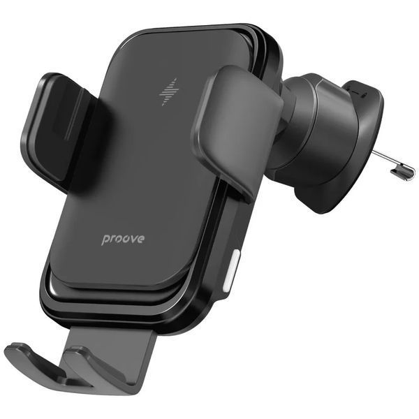 Автомобільний тримач з Бездротовим ЗП Proove Nitro Charge 15W 55537 фото