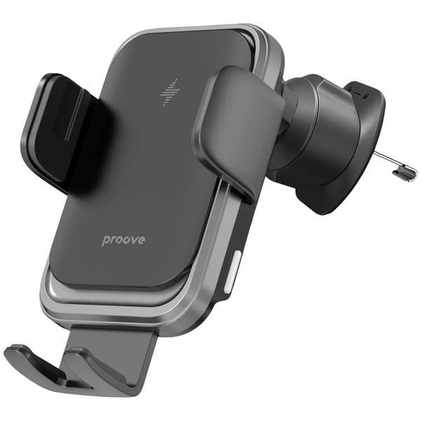 Автомобільний тримач з Бездротовим ЗП Proove Nitro Charge 15W 55537 фото