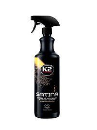 Засіб для догляду за панеллю приладів та пластиковими деталями K2 Satina Pro 1 л K20541 фото