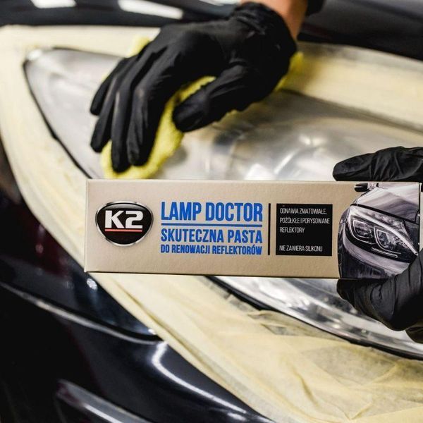 Паста для полировки фар K2 Lamp Doctor 60 мл K20108 фото