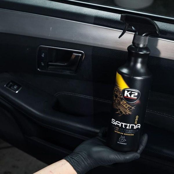 Средство по уходу за панелью приборов и пластиковыми деталями K2 Satina Pro 1 л K20541 фото