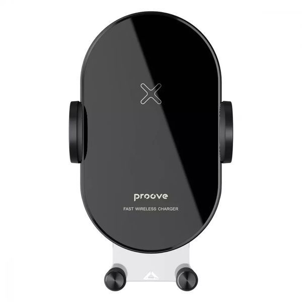 Автомобільний тримач з Бездротовим ЗП Proove Rounded Energy 15W 47923 фото