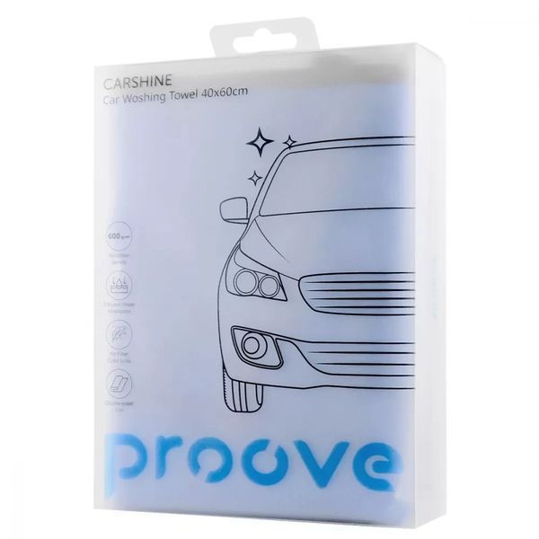 Автомобільна Мікрофiбра Proove Carshine (40 60cm) 54295 фото