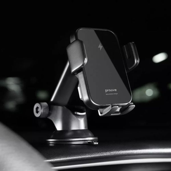 Автомобильный держатель с Беспроводным ЗУ Proove Triple Clamp 15W 47921 фото