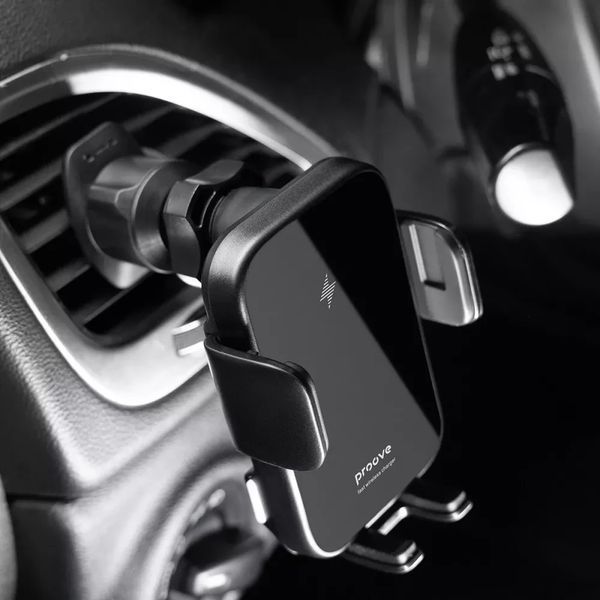 Автомобильный держатель с Беспроводным ЗУ Proove Triple Clamp 15W 47921 фото