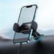 Автотримач на сонячній батареї для телефона Baseus Steel Cannon pro Solar Electric Car Mount на торпедо Чорний 2577320951 фото 7