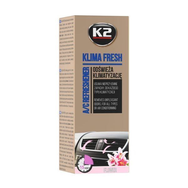 Очиститель системы кондиционирования K2 Klima Fresh "Цветок" 150 мл K20028 фото