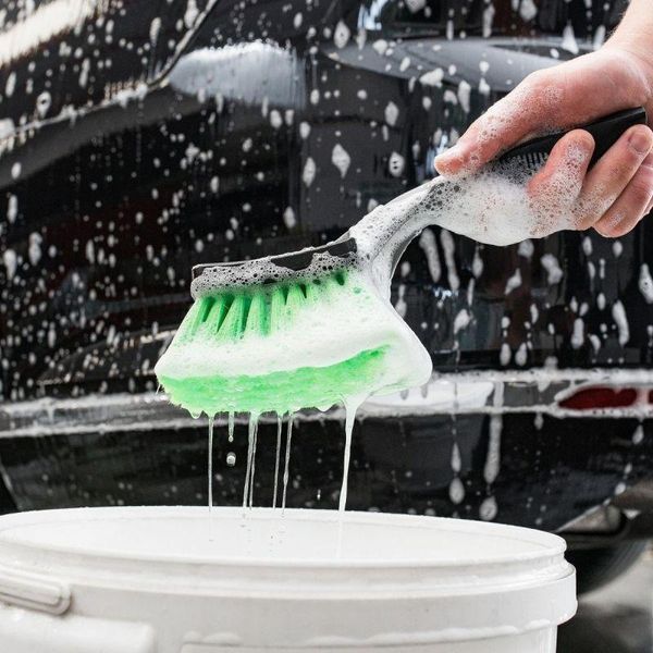 Щетка K2 Manual Wash Brush для мытья пластик 42 см K20677 фото