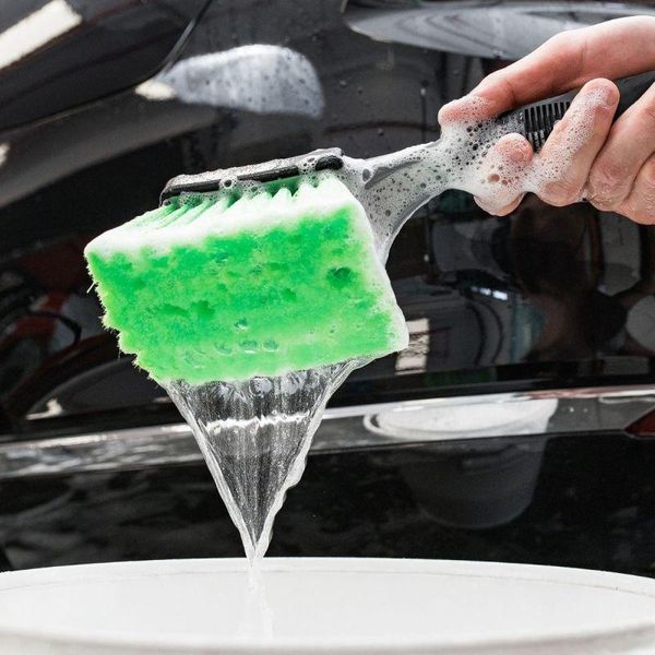 Щетка K2 Manual Wash Brush для мытья пластик 42 см K20677 фото