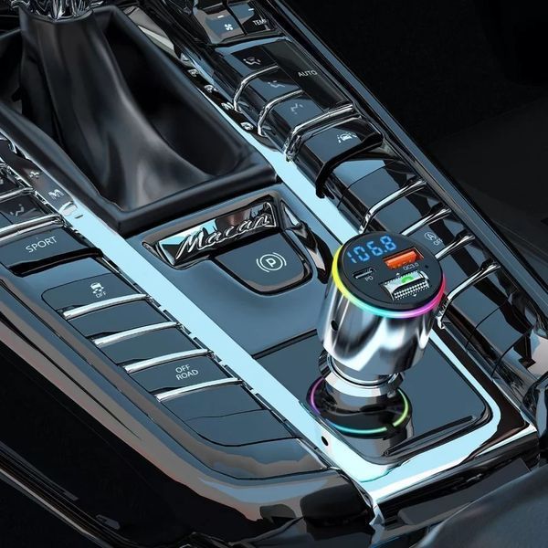 АЗП Proove FM Launcher Power Drive 30W (PD+QC3.0) Type-C+USB+AUX 50882 фото