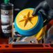 Губка для полировки K2 Duraflex на липучке голубая 150 мм х 50 мм K20547 фото 8