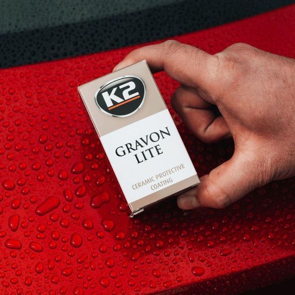 Набор для нанесения керамического покрытия K2 Gravon Lite с аппликатором и салфетками 30 мл K20597 фото