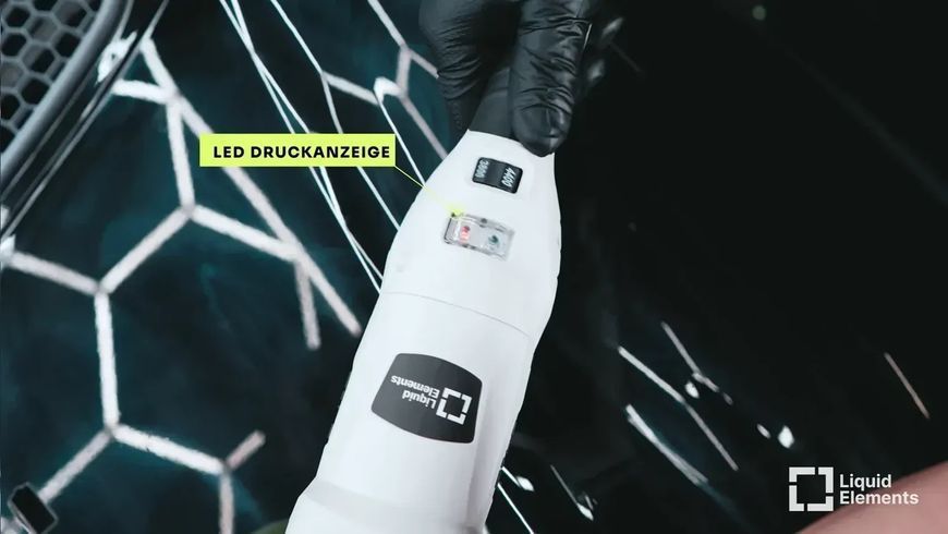 Машинка полірувальна Ексцентрикова Liquid Elements T4200 EU - хід 15мм M16_EU фото