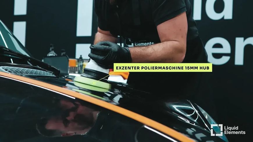 Машинка полірувальна Ексцентрикова Liquid Elements T4200 EU - хід 15мм M16_EU фото