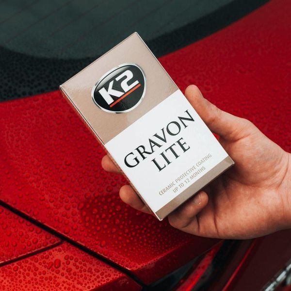 Набор для нанесения керамического покрытия K2 Gravon Lite с аппликатором и салфетками 50 мл K20575 фото