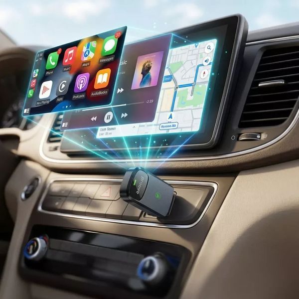 Беспроводной адаптер Proove Unity 2in1 (CarPlay / Android Auto) 66541 фото