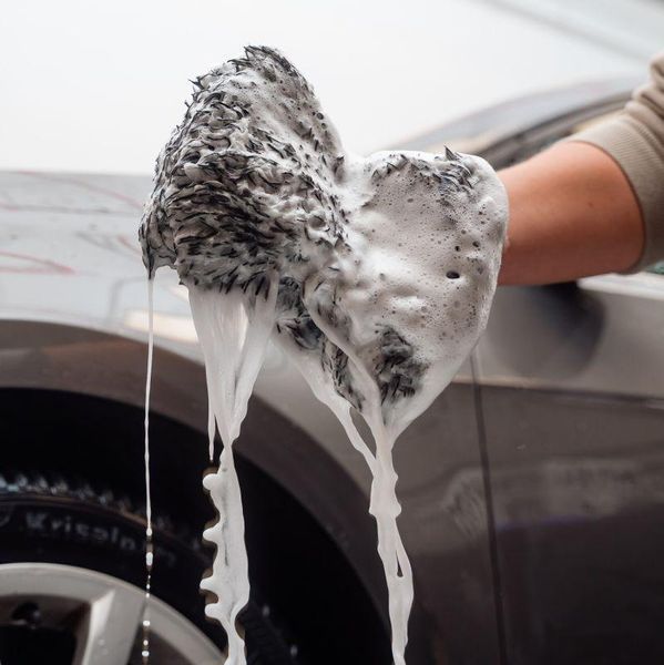 Губка K2 Wash Pad PRO для ручного мытья микрофибра 13 см х 23 см х 6 см K20700 фото