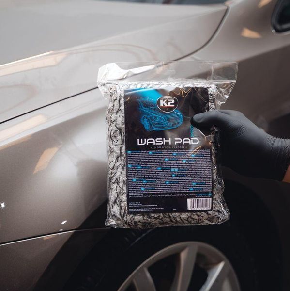 Губка K2 Wash Pad PRO для ручного мытья микрофибра 13 см х 23 см х 6 см K20700 фото
