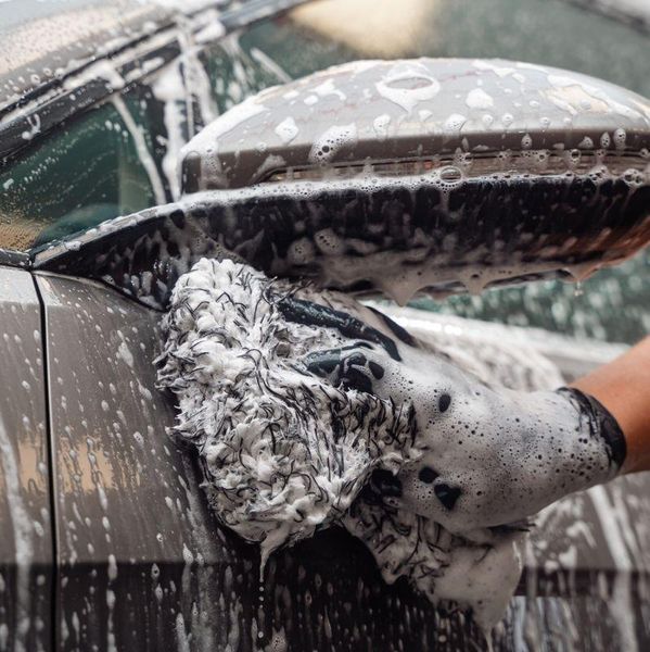 Губка K2 Wash Pad PRO для ручного мытья микрофибра 13 см х 23 см х 6 см K20700 фото