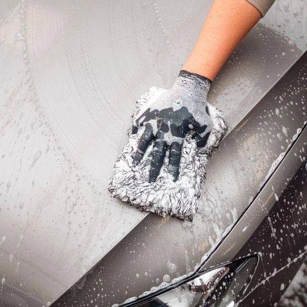 Губка K2 Wash Pad PRO для ручного мытья микрофибра 13 см х 23 см х 6 см K20700 фото