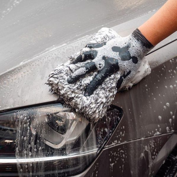 Губка K2 Wash Pad PRO для ручного мытья микрофибра 13 см х 23 см х 6 см K20700 фото