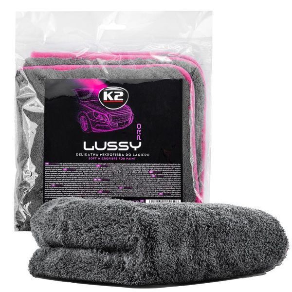 Полотенце K2 Lussy PRO для сушки лакокрасочной поверхности микрофибра 40 см x 40 см K20492 фото