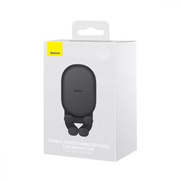 Автомобильный держатель Baseus Stable Gravitational Car Mount Air (Air Outlet Version) 37809 фото