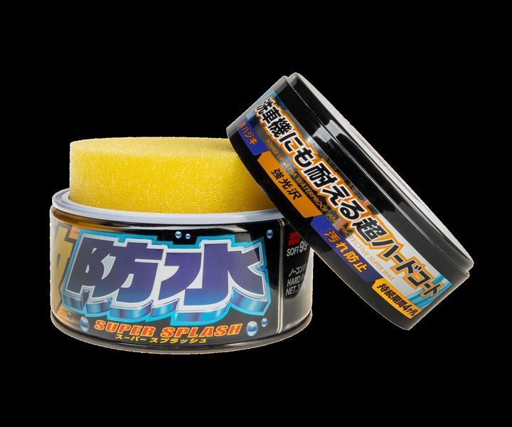 Твердий віск SOFT99 Water Block Wax Black 00344 фото