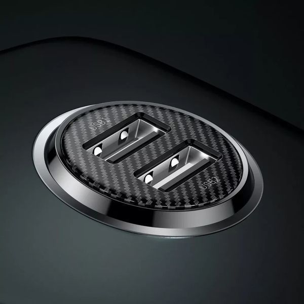 АЗП Baseus Grain Pro 4.8A 2USB 31759 фото