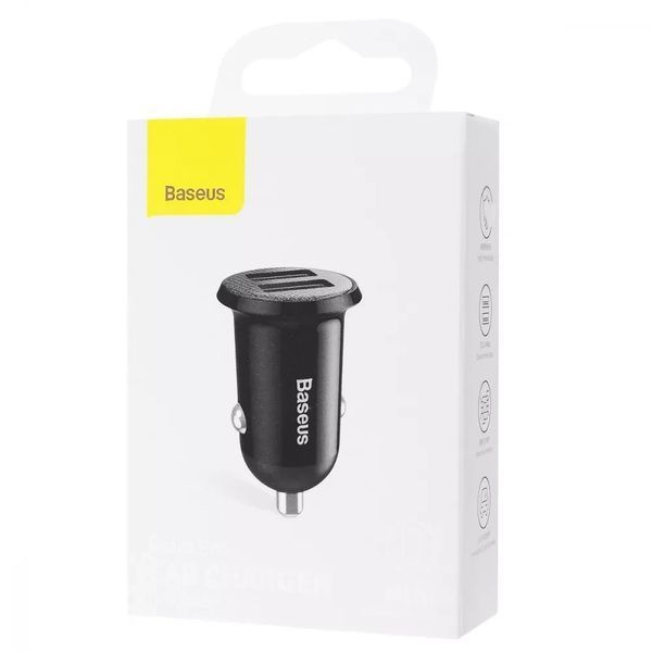 АЗП Baseus Grain Pro 4.8A 2USB 31759 фото