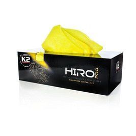 Набір серветок K2 Hiro Microfibre для догляду за автомобілем мікрофібра 30 см x 30 см 30 шт K20699 фото