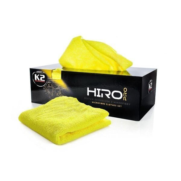 Набір серветок K2 Hiro Microfibre для догляду за автомобілем мікрофібра 30 см x 30 см 30 шт K20699 фото