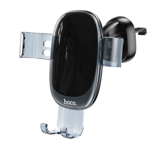 Тримач в машину Hoco H7 Small Gravity (air outlet) space gray 2594626489 фото