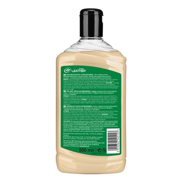 Очищувач-кондиціонер для шкіри TURTLE WAX Luxe Leather 500 мл 52869 фото