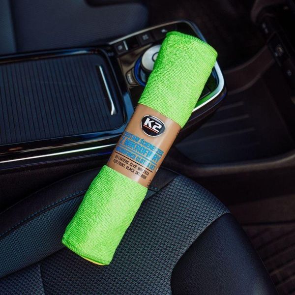 Набор салфеток K2 Microfibre Cloths Set для ухода за автомобилем микрофибра 30 см x 35 см 4 шт K20592 фото