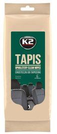Серветки вологі K2 Tapis Wipes для очищення тканинної оббивки 24 шт K20558 фото