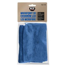 Салфетка для дисплеев и экранов LCD MICROFIBRE микрофибра 15 х 15 см 5 шт K20812 фото