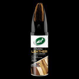 Odor-X зі щіткою Turtle Wax LEATHER Cleaner 400 мл Очисник-кондиціонер шкіри 52895 фото