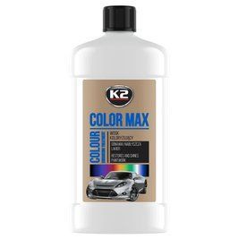 Полироль восковый для кузова K2 Color Max белый 500 мл K20341 фото