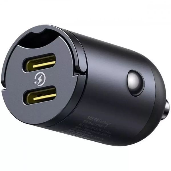 АЗП Baseus Tiny Star Mini Car Charger 2xType-C 30W 62798 фото