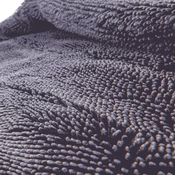 Мікрофібний рушник CDL Dual Layer Twisted Towel Gray 50*80см CDL-23\Gray фото