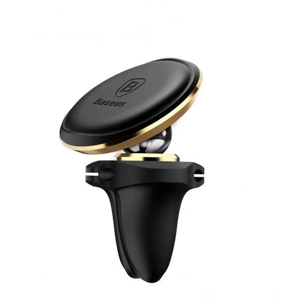 Автомобільний тримач Baseus Magnetic Air Vent Car Mount With Cable Clip 57095 фото