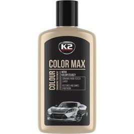 Полироль восковый для кузова K2 Color Max черный 250 мл K20551 фото