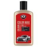 Полироль восковый для кузова K2 Max Color красный 250 мл K20630 фото