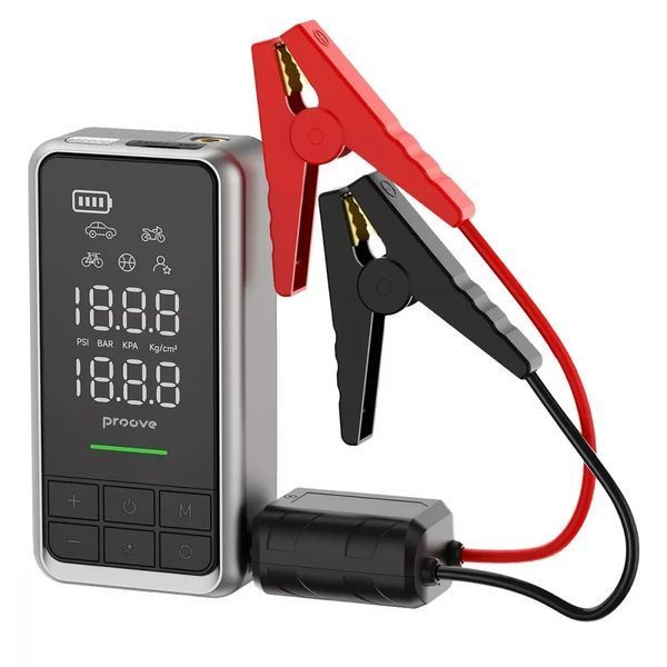 Пусковий Пристрій 2 in 1 + Насос Proove Air Jump 10400mAh 1000A 62183 фото