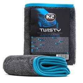 Рушник для сушки авто К2 Twisty Pro 40 х 60 см K20777 фото
